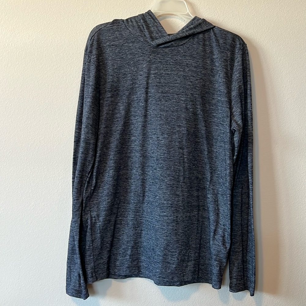 Banana Republic Lightweight Hoodie Mens size medium. Blue/grey color